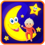 kids nursery rhymes & stories android application logo